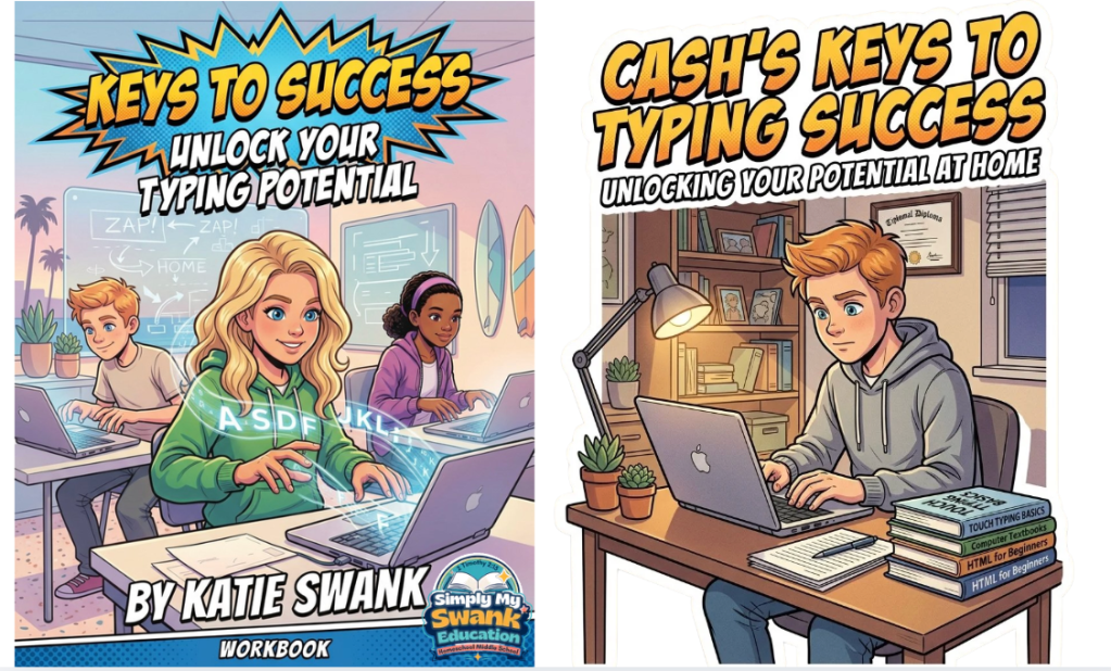Keys to Success: Unlock Your Typing Potential Workbook – A Simply Swank Education
